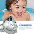 thumbnail image 4 of Cabezal de ducha LED con luz de flash de 7 colores 3 configuraciones Cabezal de ducha de lluvia Ducha de baño ajustable, 4 of 8
