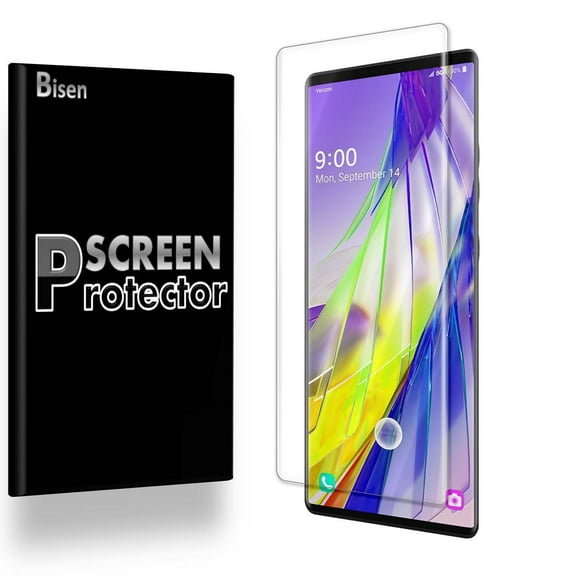 Fit For LG Wing 5G [3-Pack BISEN] Screen Protector, Full Coverage, Edge-To-Edge Protection, HD Clear, Anti-Scratch, Anti-Shock