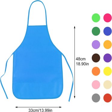12 Piece Kids Aprons For Kitchen, Classroom, Crafts UK | Ubuy