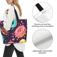thumbnail image 3 of Kdxio Donuts1 Casual Tote Bags Women Big Capacity Shoulder Bag for Women Travel Shoulder Bags Handbags, 3 of 8