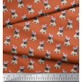 thumbnail image 2 of Soimoi Rayon Fabric Pug Dog Print Fabric by The Yard 56 Inch Wide, 2 of 3