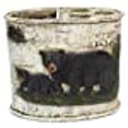 thumbnail image 3 of LL Home Bear on Birch Toothbrush Holder Home Decro, 3 of 3