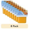 (8 pack) Gerber Stage 2 Baby Food, Turkey Rice Puree Tub, Baby Puree, 2PK 8 oz