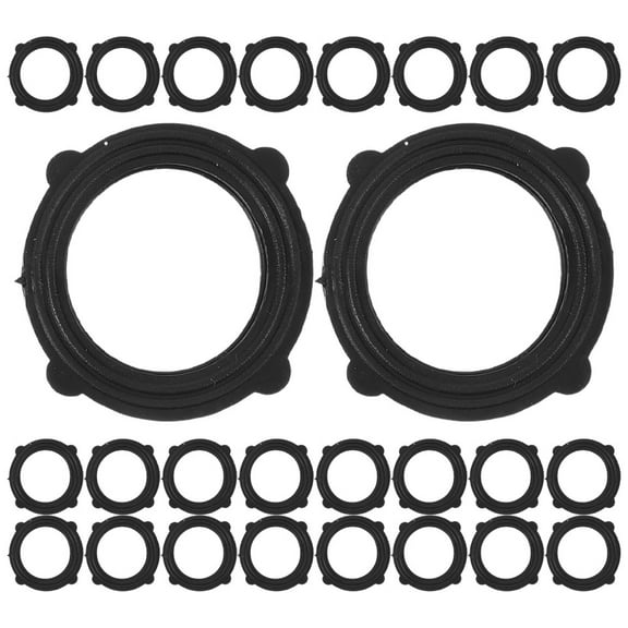 HINTRMENT Gardening Enthusiasts 50Pcs Rubber Hose Washers for Garden Use