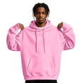 thumbnail image 3 of Venzia Men Oversized Hoodie Pullover Sweatshirt Long Sleeve Hooded Top with Kangaroo Pocket Casual Autumn Winter Wear,XXL, 3 of 8