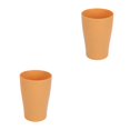 thumbnail image 1 of kurtrusly Wash Cup Multi-Functional Toothbrush Cups Reusable Simple Style Bottle Mug Washing Brush Holder Bathroom Accessories Yellow 2Set, 1 of 6