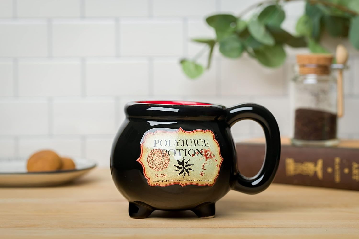 Silver Buffalo Warner Bros Harry Potter Polyjuice Potion Cauldron 3D Sculpted Ceramic Coffee Mug, 20 Ounces