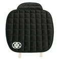 thumbnail image 2 of Walbest Car Front Seat Cover Pad Mat Cushion Universal Fit Breathable Blanket Nonslip Auto Truck Office Plush Square (Black), 2 of 7