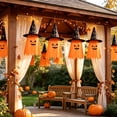 thumbnail image 6 of AUNVITO Clearance Witch Hat Hanging Light Halloween Ghost Face Hanging Lamp for Party Home Halloween Witch Hat Hanging Lamp Great Gift Choice for Family and Friends, 6 of 6