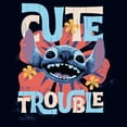 thumbnail image 2 of Girls Lilo & Stitch Cutest Troublemaker T Shirt, 2 of 4