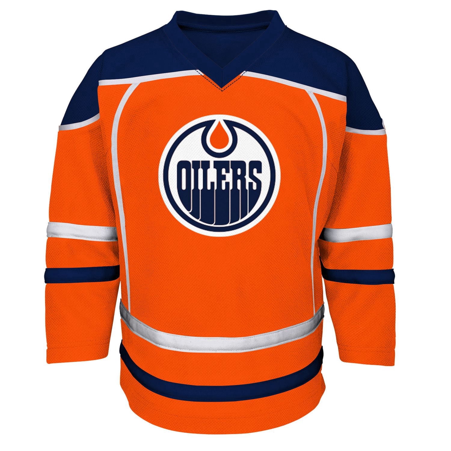 Jersey d'équipe jeunesse Edmonton Oilers de la LNH