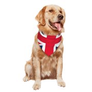 Union Jacks Flag Dog Bandana Pet Scarf Dog Party Supplies For Dogs Pet Accessories For Dog Lovers