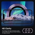 thumbnail image 2 of Camera Lens Protector for iPhone 14 ProMax/iPhone 14 Pro, for iPhone 14 ProMax Screen Protector for Lens, 9H Tempered Glass Film Full Cover Sticker Accessories,Aluminum Alloy Lens Screen Cover-Purple, 2 of 5