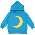 thumbnail image 2 of Inktastic Cute Yellow Moon Toddler Hoodie, 2 of 4