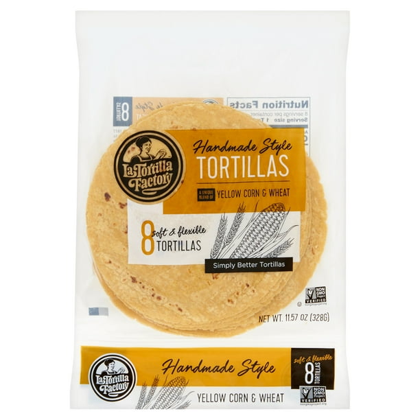 La Tortilla Factory Tortilla Corn Hms Yllw,11.57 Oz (Pack Of 12