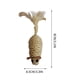 thumbnail image 3 of Perro de peluche, ratón de goma, herramienta de relajación, simulación de pecho, juguete antiestrés, material suave, portátil, para oficina, dormitorio, alto consumo, uso recreativo, 3 of 6