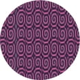 thumbnail image 1 of Ahgly Company Machine Washable Indoor Round Transitional Orchid Purple Area Rugs, 5' Round, 1 of 7