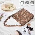 thumbnail image 2 of Artistic Floral Butterfly Canvas Tote – Colorful Bee and Flower Design for Spring, 2 of 5