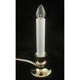 thumbnail image 3 of 9" Brass Indoor Christmas Candle Lamp with Sensor - Clear C7 Light, 3 of 3