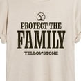 thumbnail image 3 of Yellowstone - We Are Family Y Brand - Women's Oversized T-Shirt, 3 of 6