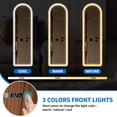 thumbnail image 7 of Dextrus 63"x20" Full-Length Mirror with LED Lights, Modern Arched Free Standing Floor Mirror, Wall Mounted Hanging Mirror, Dressing Mirror Touch Control, Full-Size Tall Mirror for Bedroom, 7 of 7