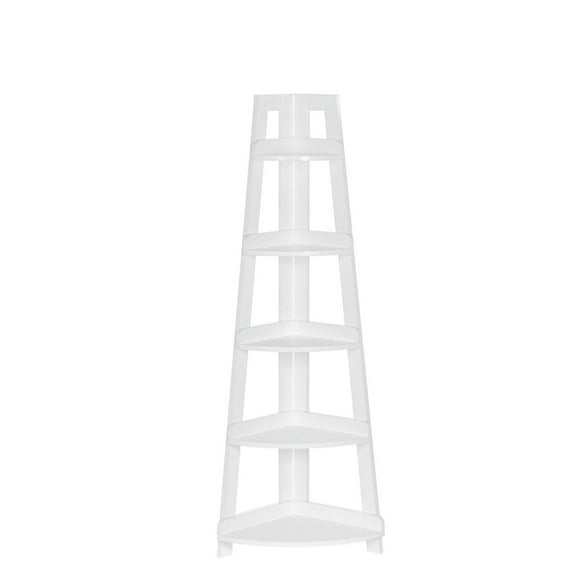 RiverRidge® Home 54-inch H x 20-inch W x 14.5-inch D Kids Ladder Corner Shelf