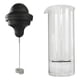 thumbnail image 1 of Espumador de café eléctrico portátil de acero inoxidable de 400 ml cabezal de batidor doble, 1 of 7