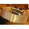 thumbnail image 3 of Men Watch Classic Analog Quartz Date Stainless Steel Milanese Mesh Band Ultra-Thin Rectangle Dial Luminous, 3 of 6
