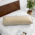 thumbnail image 2 of Bare Home Body Pillowcase - Zipper Closure - Ultra Soft - Double Brushed - Sand, 2 of 7