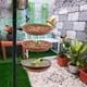 thumbnail image 3 of Comedero colgante para pájaros de jardín de 3 piezas con maceta plegable de 90 grados | Comedero y bebedero para aves silvestres, 3 of 8