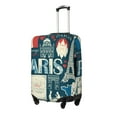 thumbnail image 2 of Disketp France And Paris Elastic Travel Luggage Cover Travel Suitcase Protective Cover For Trunk Case Apply To 18''-32'' Suitcase Cover-X-Large, 2 of 9