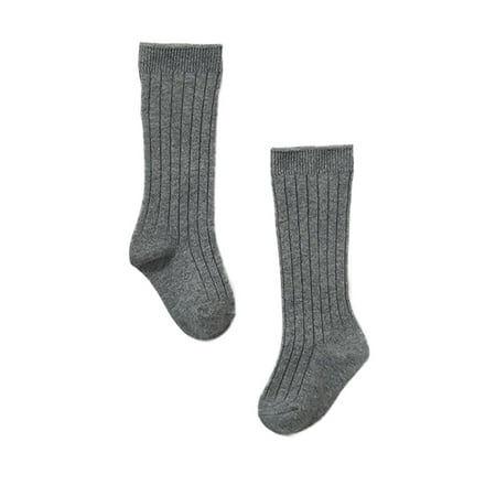 

JAHH Children s Crew Thin Lightweight Casual Socks Baby Toddlers Girls MIddle Sock 1 Pack Bow Ribbed Long Stockings Ruffled Socks School Leggings for Cute Cartoon Soft Comfort Breathable Autumn