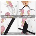 thumbnail image 6 of Unicorn and Seahorse White Pattern Teens Toddler Nap Mat with Pillow, Sleeping Mat Bag for Preschool Daycare 50"x20", 6 of 6