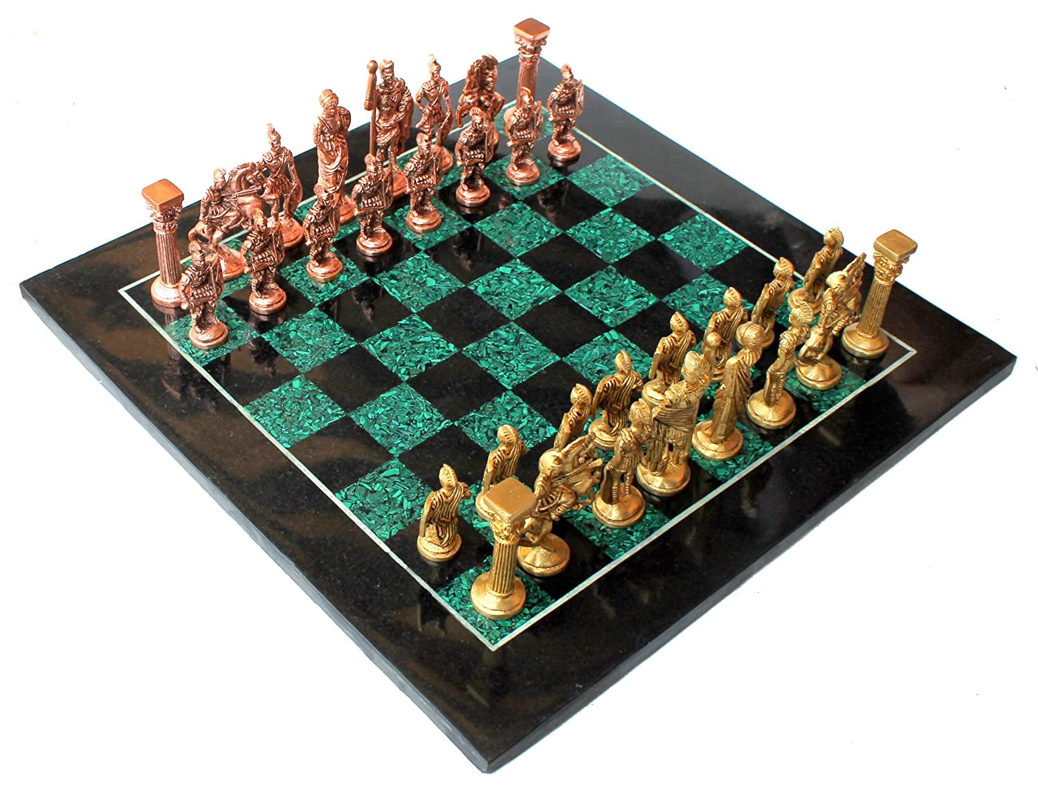 Black & Golden Marble Chess Set 15 Inches Full Board Game Sets Premium  Quality - Yahoo Shopping