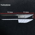 thumbnail image 3 of For Audi A7 Car Styling Side Wing Fender Metal Trim Emblem Car Body Waist Line Sticker Decals Accessories 1 Pair, 3 of 7