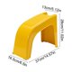 thumbnail image 3 of Taburete de Pedicura Antideslizante con Reposapiés y Espacio de Almacenamiento, Diseño Ergonómico En Forma de N para El Cuidado de Las Uñas En Casa y El Baño, Beige o Amarillo., 3 of 6