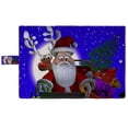 thumbnail image 3 of PKQWTM Santa Claus On A Rooftop Book Cover Book Protector Book Sleeve Book Pouch Book Bag 6x9 inch, 3 of 4