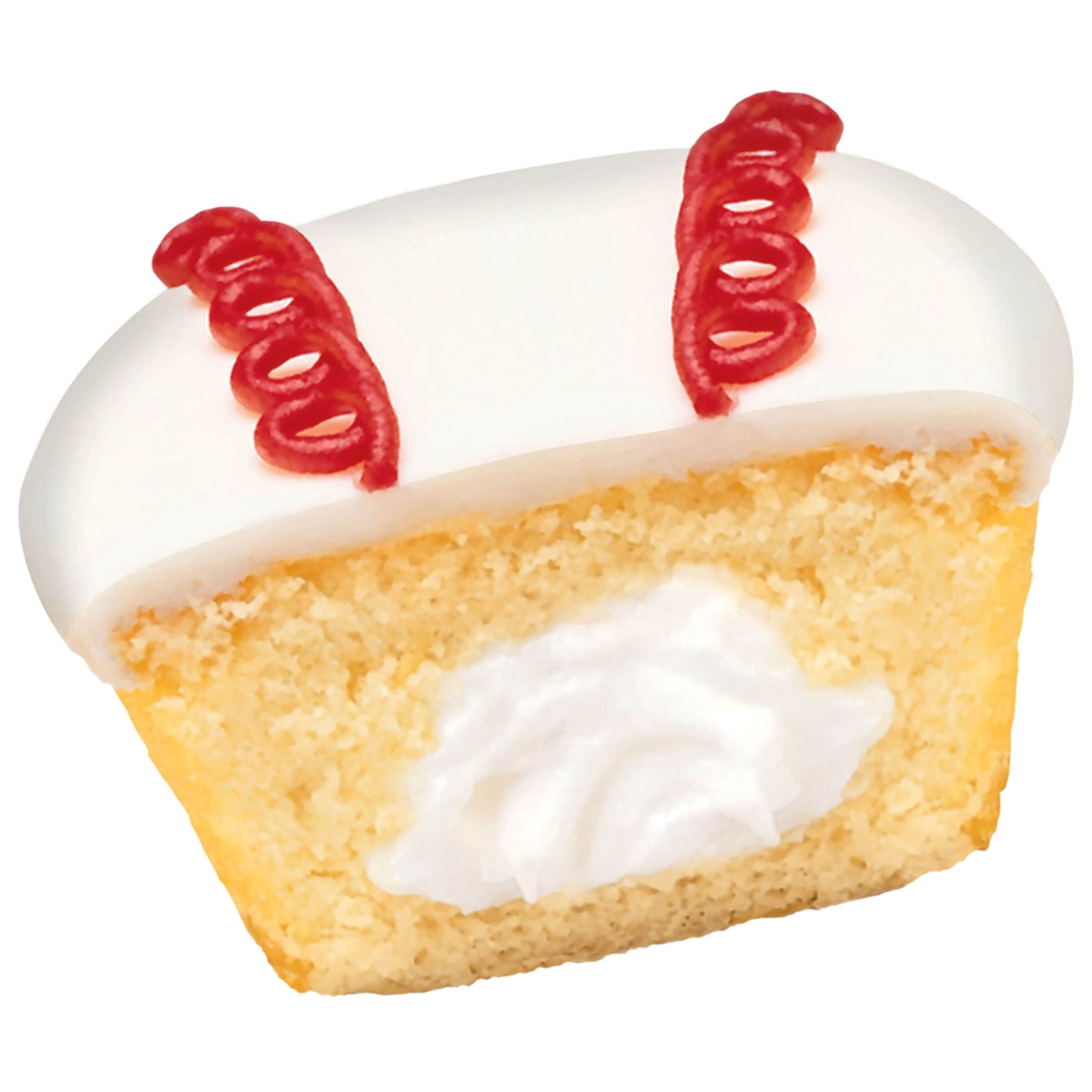 Hostess Cupcakes Baseballs, Limited Edition Frosted Golden Snack Cakes, 12.7 oz Box (8 Cupcakes)