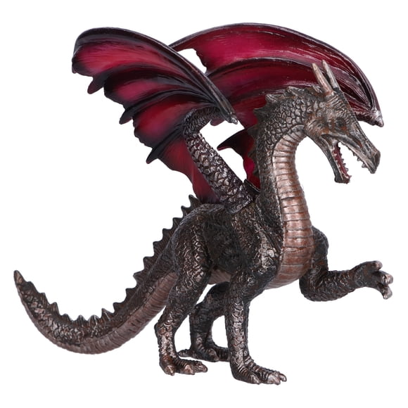 FAGINEY Dragon Model, Dragon Figurine Dark Color For Gift