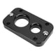 thumbnail image 1 of Placa De Paso Del Cortafuegos, Reduce La Fricción Mazo De Cables Del Cortafuegos Mamparo aleación De Aluminio Resistente A La Oxidación 2 Partes 01232023 Para Terminator X Max, 1 of 7