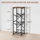 thumbnail image 3 of Soporte para jarras de agua, almacenamiento, 5 galones, 3 niveles con estante de madera, 3 of 8