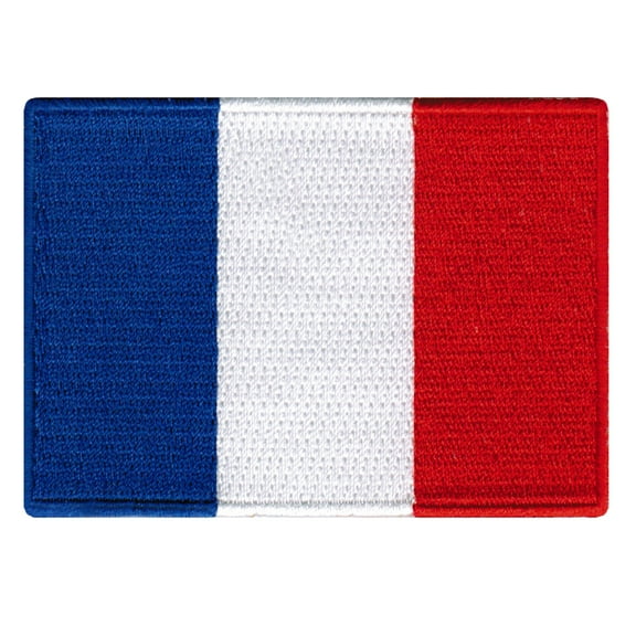 France Flag Embroidered Iron-on Patch
