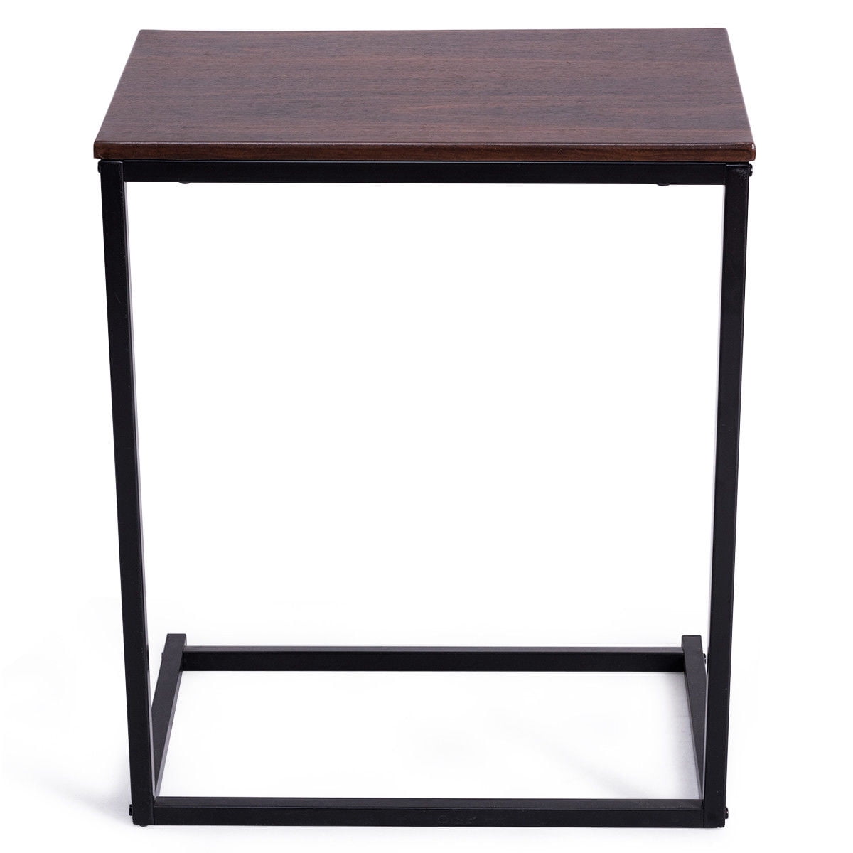 Gymax 26'' Laptop Holder Sofa Side End Table C Table Home Office Furniture