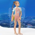 thumbnail image 2 of Sonducket Traje de neopreno para niños de 2MM, traje de neopreno para mantener el calor, mono de protección resistente al desgaste, traje de Surf para Deportes acuáticos Toronja Rosa M Sonducket OD003637-02, 2 of 6