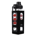 thumbnail image 3 of Botella de agua Bioworld Naruto Akatsuki Clouds 700 ml negra, 3 of 6