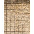 thumbnail image 1 of Ahgly Company Indoor Rectangle Abstract Light Brown Checkered Area Rugs, 3' x 5', 1 of 6