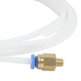 thumbnail image 1 of Kit de tubo de teflón de ptfe, ID 2 mm OD 4 mm Bowden Tube para filamento de 1.75 mm, 1 m/3.3ft, 4 Pielas PC4-M6 y 4 piezas Activos Pneumanos PC4-M1T, 1 of 7