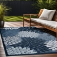 Beverly Rug Polypropylene Outdoor/Indoor Area Rug, Patio Porch Garden ...