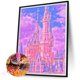 thumbnail image 1 of Cuadros Decorativos Pink Castle 5D DIY Diamond Painting Kits Full Round Drill Wall Decor Art Crafts Wdftyju embutido en tela, 1 of 8