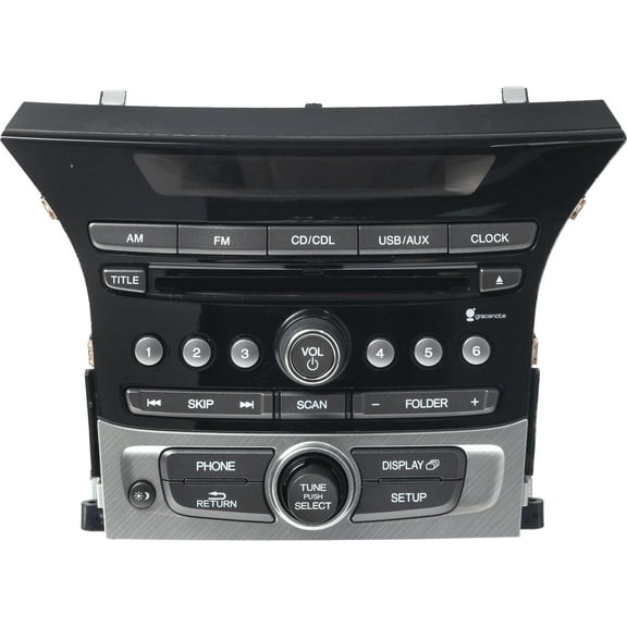 Restored 2013-2015 Honda Pilot AM FM Radio Single CD MP3 Player Part ID 39100-SZA-C220-M1 (Refurbished)
